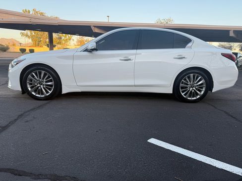 Used 2021 INFINITI Q50 Luxe w/ Seat & Sound Package image 6