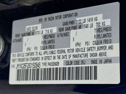 Used 2008 MAZDA MX-5 Miata Grand Touring w/ Appearance Pkg image 12