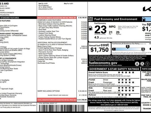 Used 2021 Kia Sportage S image 3