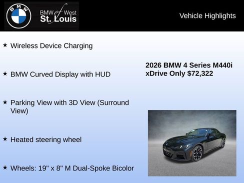 Used 2026 BMW 440i xDrive Convertible AWD/4WD image 24