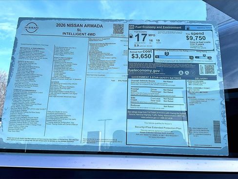 New 2026 Nissan Armada SL image 14