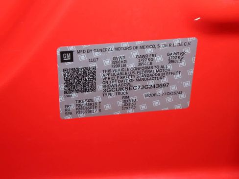 Used 2018 Chevrolet Silverado 1500 LTZ Z71 AWD/4WD image 21