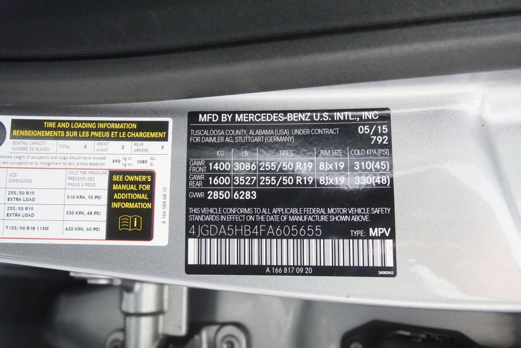 Used 2015 Mercedes-Benz ML 350 4MATIC image 28