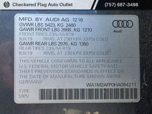 Used 2017 Audi Q5 2.0T Premium Plus w/ Technology Package image 21