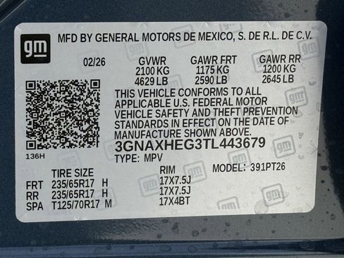 New 2026 Chevrolet Equinox LT image 22