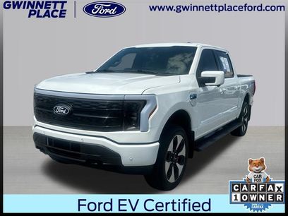 Certified 2024 Ford F150 Lightning Platinum