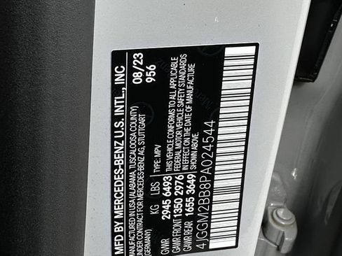 Certified 2023 Mercedes-Benz EQE 350+ SUV image 35