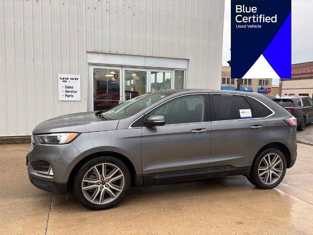 Certified 2023 Ford Edge Titanium w/ Class II Trailer Tow Package AWD/4WD image 1