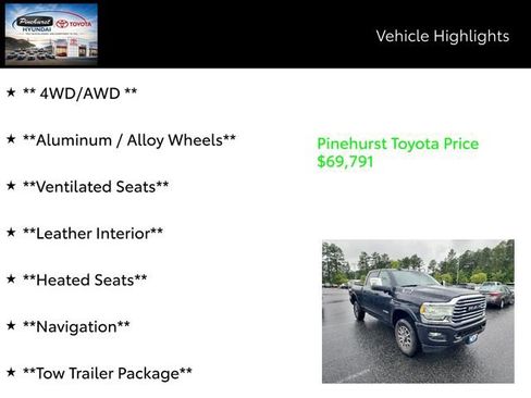 Used 2024 RAM 2500 Limited w/ Safety Group AWD/4WD image 14