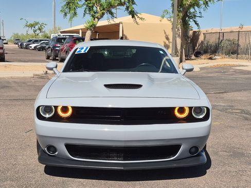 Used 2021 Dodge Challenger R/T w/ Blacktop Package RWD image 2