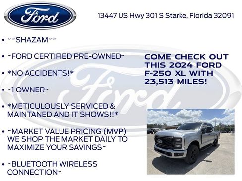 Certified 2024 Ford F250 XL w/ STX Appearance Package AWD/4WD image 6