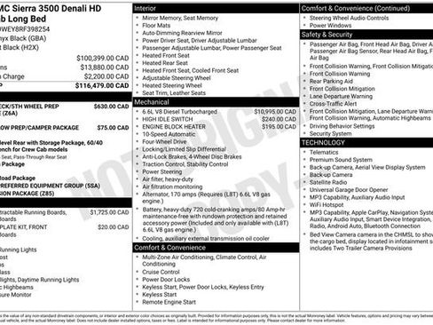 Used 2024 GMC Sierra 3500 Denali AWD/4WD image 5