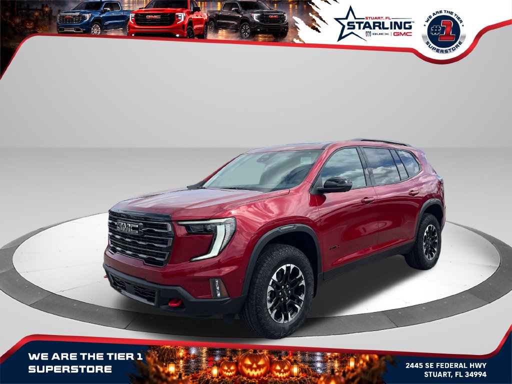New 2027 GMC Acadia AT4 w/ AT4 Reserve Package AWD/4WD 360° Tour