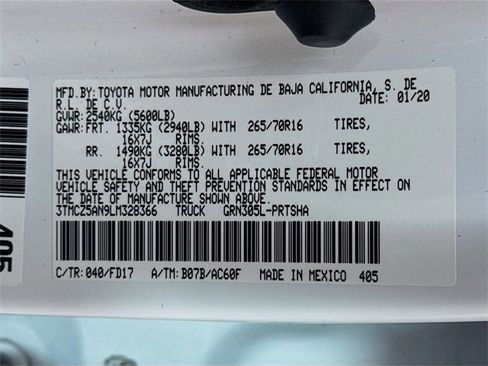 Certified 2020 Toyota Tacoma TRD Off-Road image 29