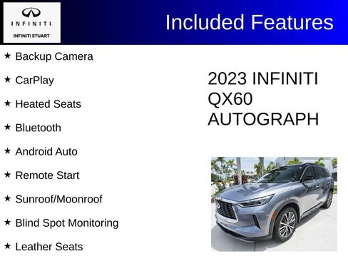 Certified 2023 INFINITI QX60 Autograph AWD/4WD image 3