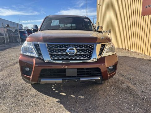 Used 2018 Nissan Armada Platinum w/ Captain Seat Package image 2