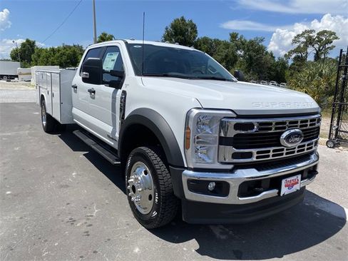 New 2025 Ford F550 XL 4WD Monroe 11' Service Body image 4