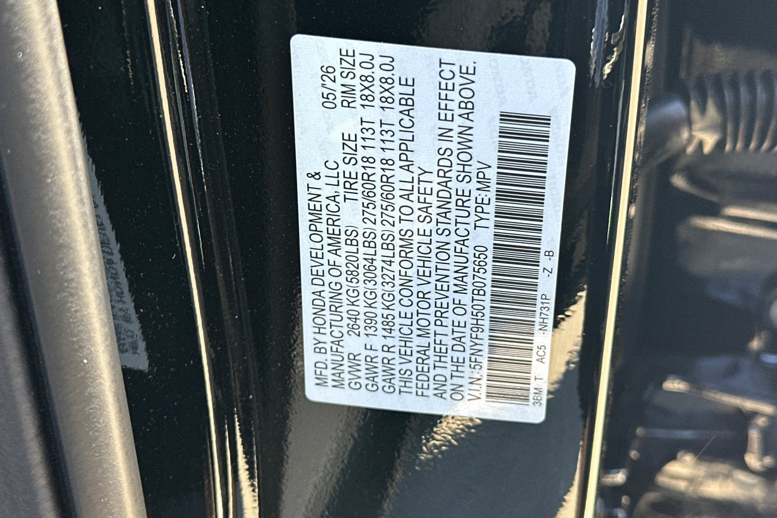 New 2026 Honda Passport TrailSport image 32