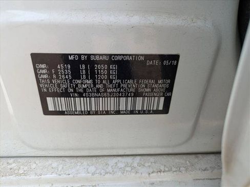 Used 2018 Subaru Legacy 2.5i Sport AWD/4WD image 15