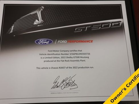 Used 2022 Ford Mustang Shelby GT500 w/ Technology Package image 6