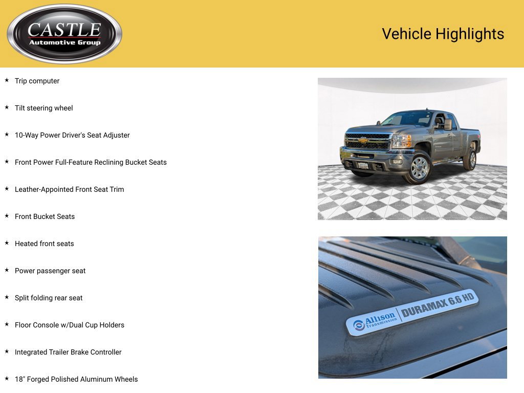 Used 2013 Chevrolet Silverado 2500 LTZ w/ Suspension Package, Off-Road RWD image 7