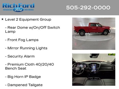 Used 2024 RAM 2500 Big Horn w/ Safety Group image 31