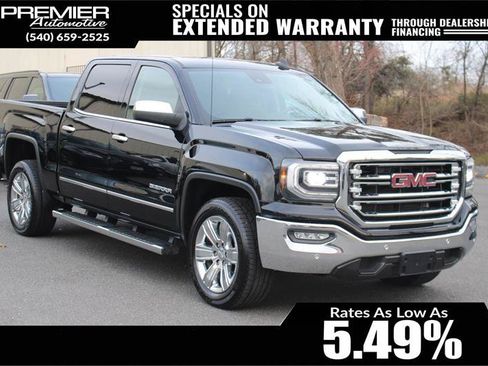 Used 2018 GMC Sierra 1500 SLT w/ Enhanced Driver Alert Package RWD image 2