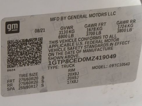 Used 2021 GMC Sierra 1500 Elevation RWD image 50