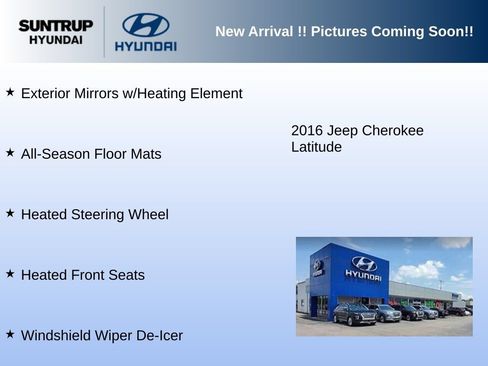 Used 2016 Jeep Cherokee Latitude w/ Safety/Convenience Group AWD/4WD image 4