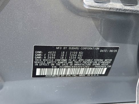 Certified 2025 Subaru Legacy Premium AWD/4WD image 25