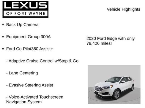 Used 2020 Ford Edge Titanium AWD/4WD image 7