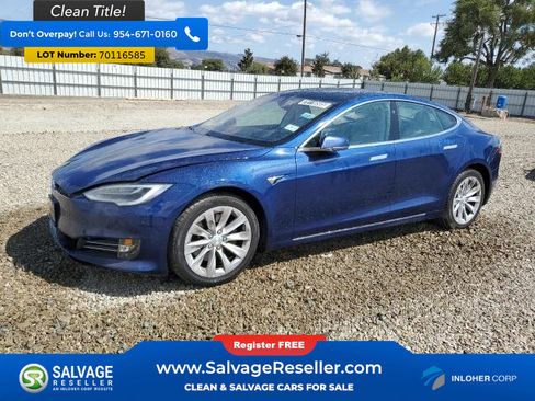 Used 2017 Tesla Model S AWD image 1