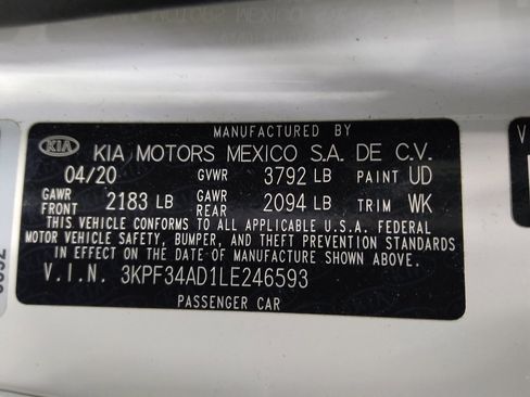 Used 2020 Kia Forte GT-Line FWD image 33