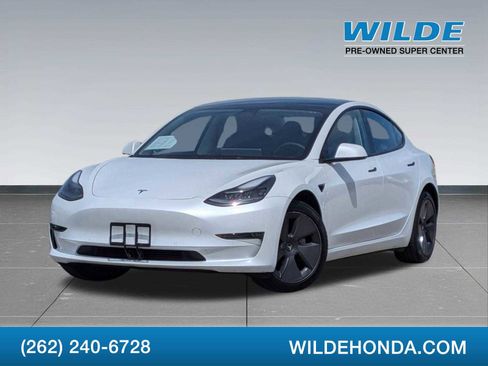 Used 2022 Tesla Model 3 Long Range AWD/4WD image 1