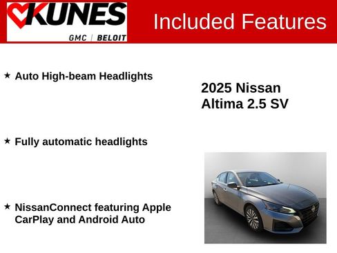 Used 2025 Nissan Altima 2.5 SV FWD image 3