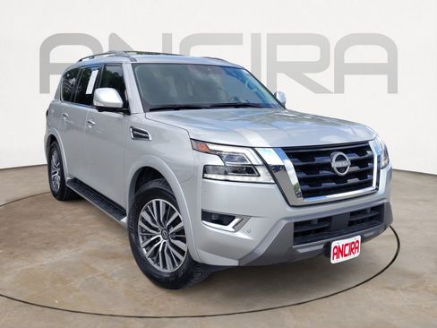Certified 2023 Nissan Armada SL w/ Captain's Chairs Package RWD image 7
