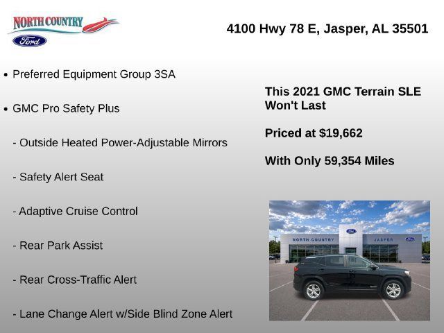 Used 2021 GMC Terrain SLE FWD image 6
