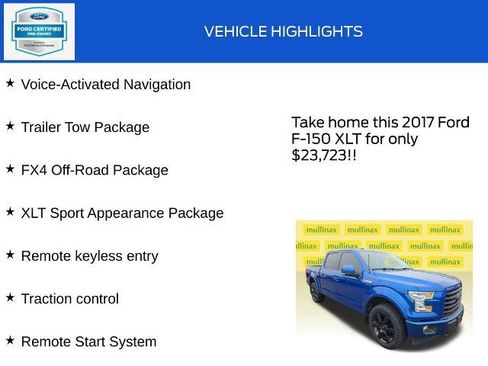 Certified 2017 Ford F150 XLT w/ Equipment Group 302A Luxury AWD/4WD image 18