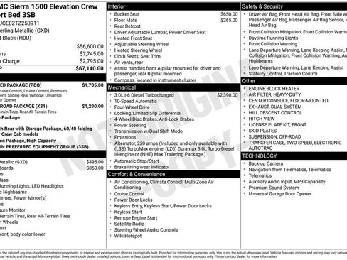 New 2026 GMC Sierra 1500 Elevation w/ Preferred Package AWD/4WD image 2