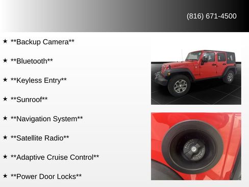 Used 2017 Jeep Wrangler Unlimited Rubicon w/ Connectivity Group image 79