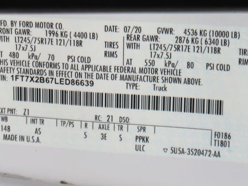 Used 2020 Ford F250 XL w/ Power Equipment Group AWD/4WD image 51