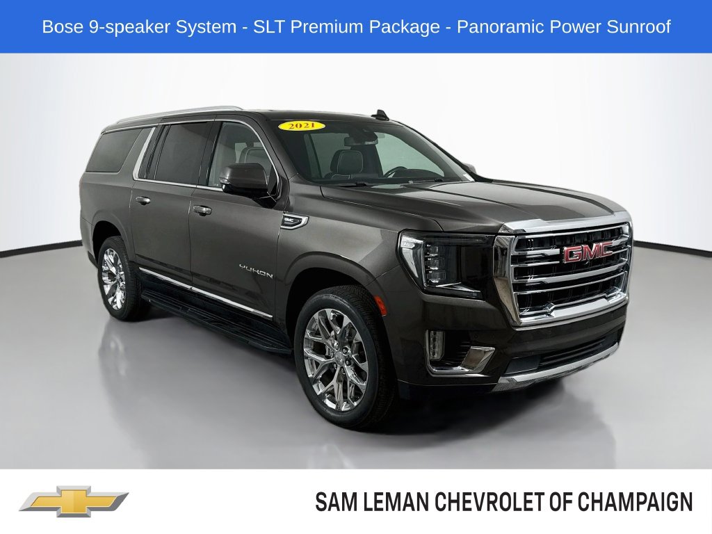 Used 2021 GMC Yukon XL SLT w/ SLT Premium Package AWD/4WD image 1