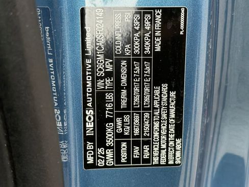 Used 2025 INEOS Grenadier image 28