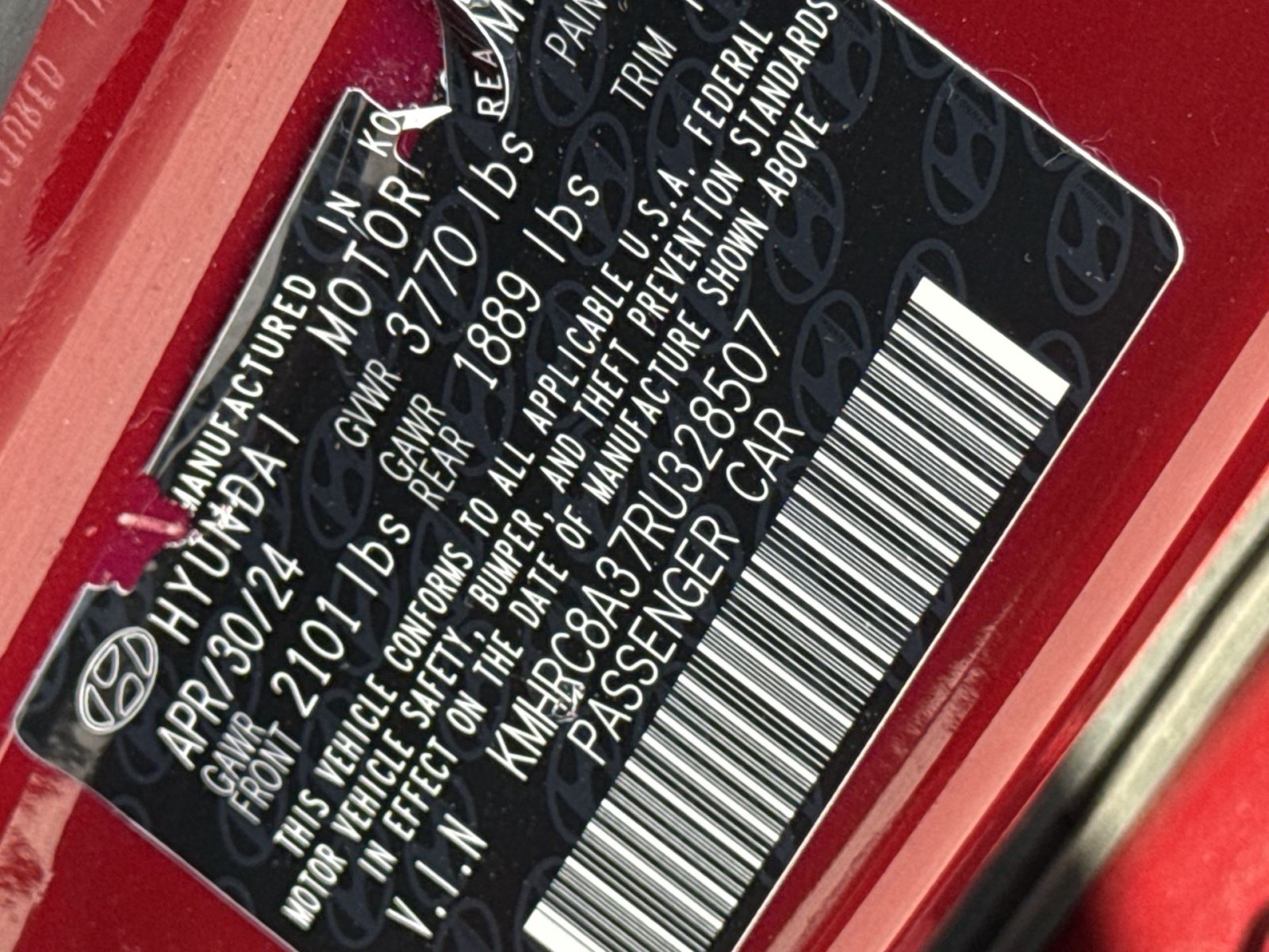 Certified 2024 Hyundai Venue SEL FWD image 29