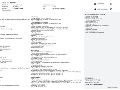 Used 2020 Kia Soul LX image 4