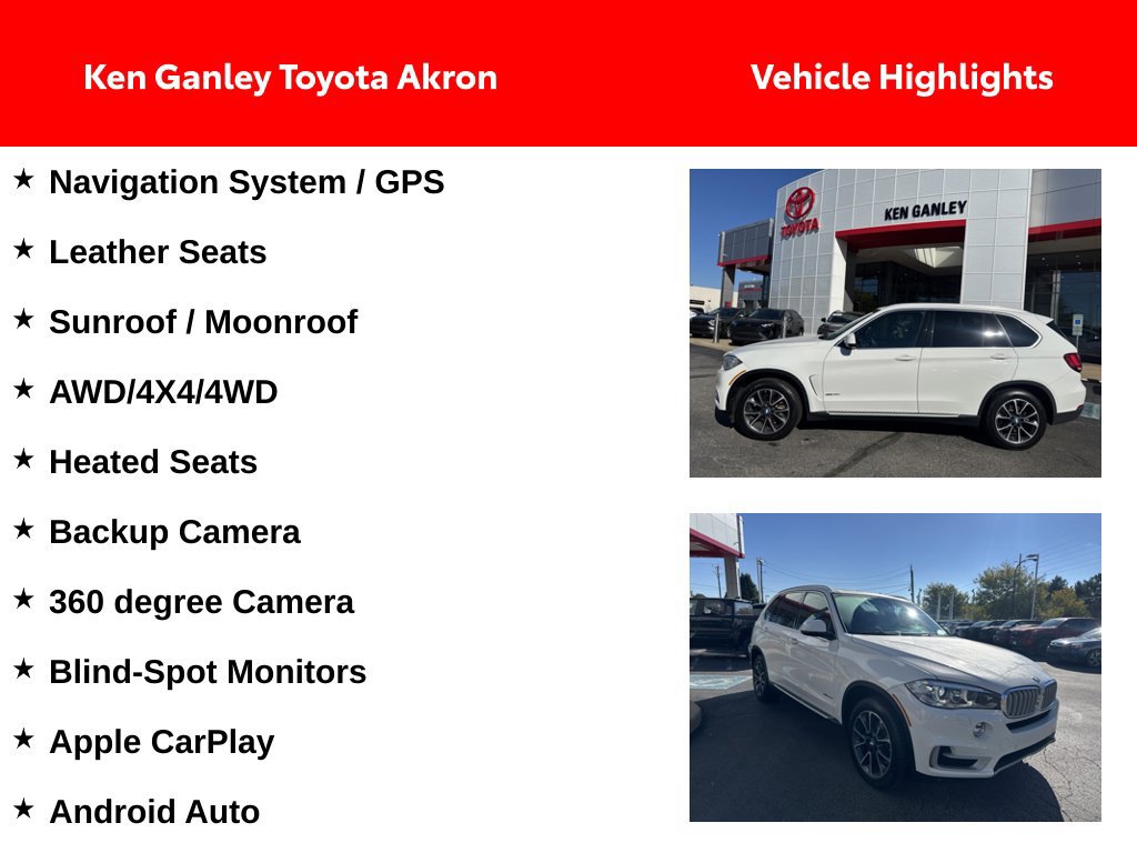 Used 2017 BMW X5 xDrive35i AWD/4WD image 2