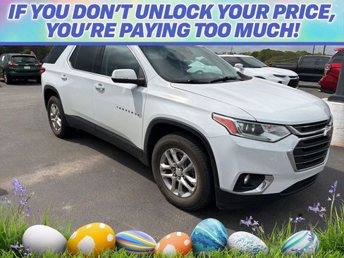 Used 2021 Chevrolet Traverse LT w/ LPO, Floor Liner Package image 1