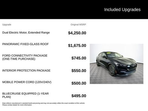 Certified 2025 Ford Mustang Mach-E Premium AWD/4WD image 6