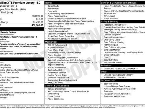 New 2025 Cadillac XT5 Premium Luxury image 27