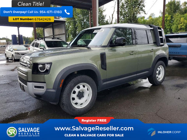 Used 2022 Land Rover Defender 110 AWD/4WD image 1